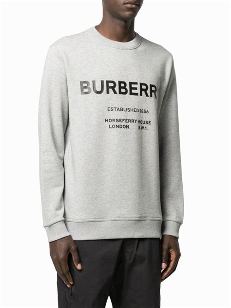 burberry horseferry jumper|Burberry sweatshirt men's.